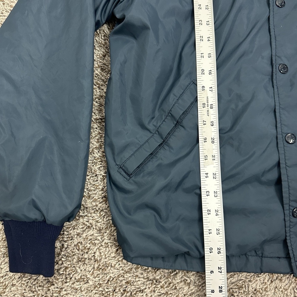 VTG Birdie by Richard A Leslie Jacket Mens Medium Blue Windbreaker Made in USA - Picture 8 of 9